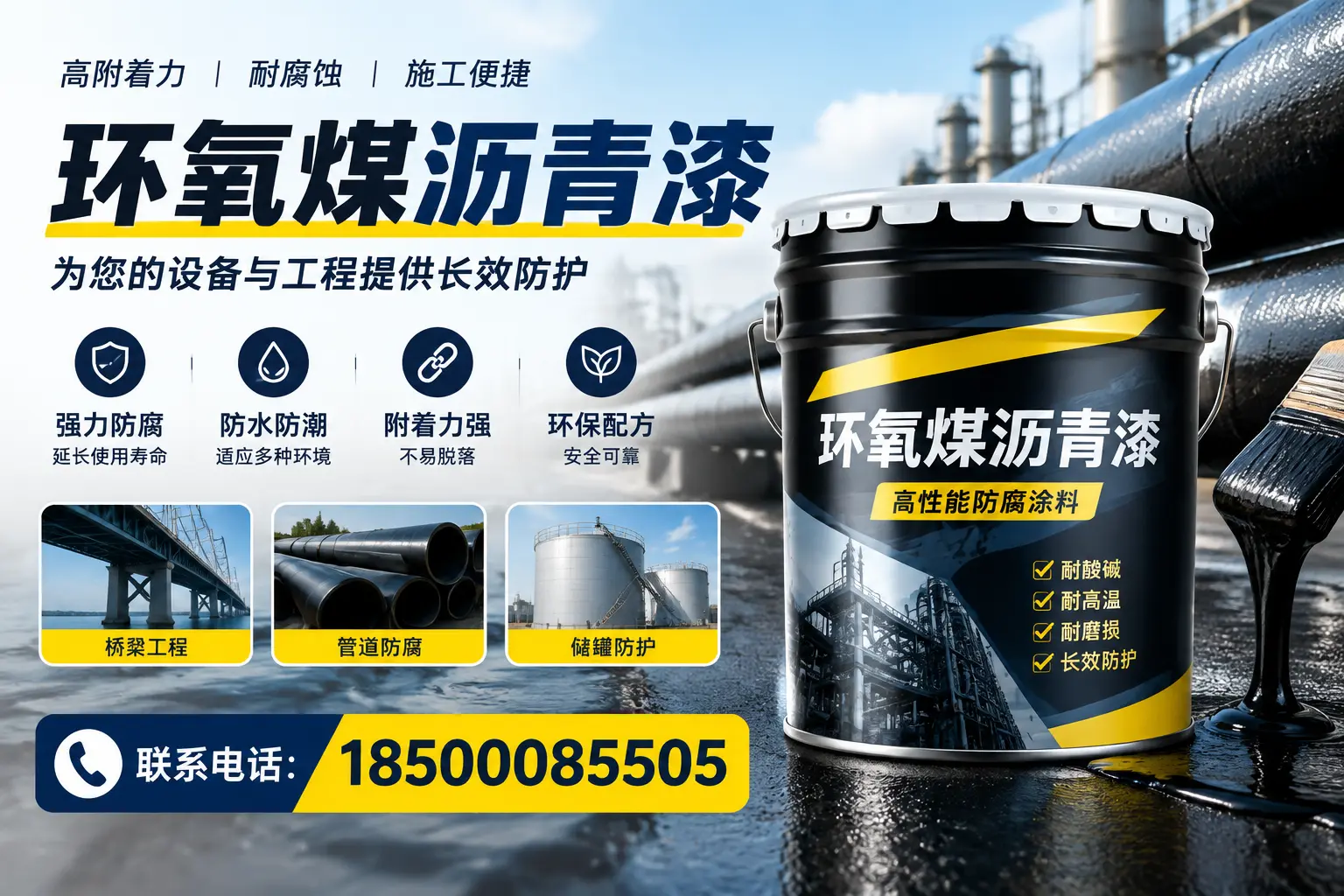 环氧煤沥青漆与其他涂料的对比分析，助力庆阳企业决策